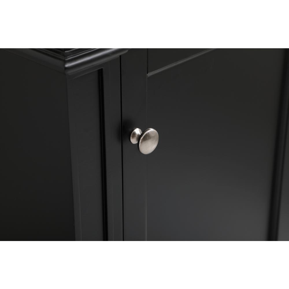 21 inch Single bathroom vanity in black. Picture 12