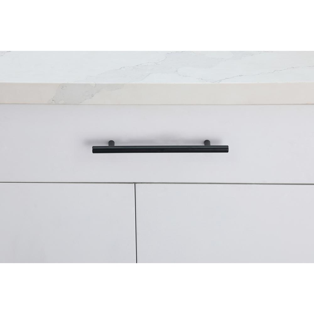 Quinn 6-5/16" Center to Center Matte Black Bar Pull Multipack (set of 10). Picture 6