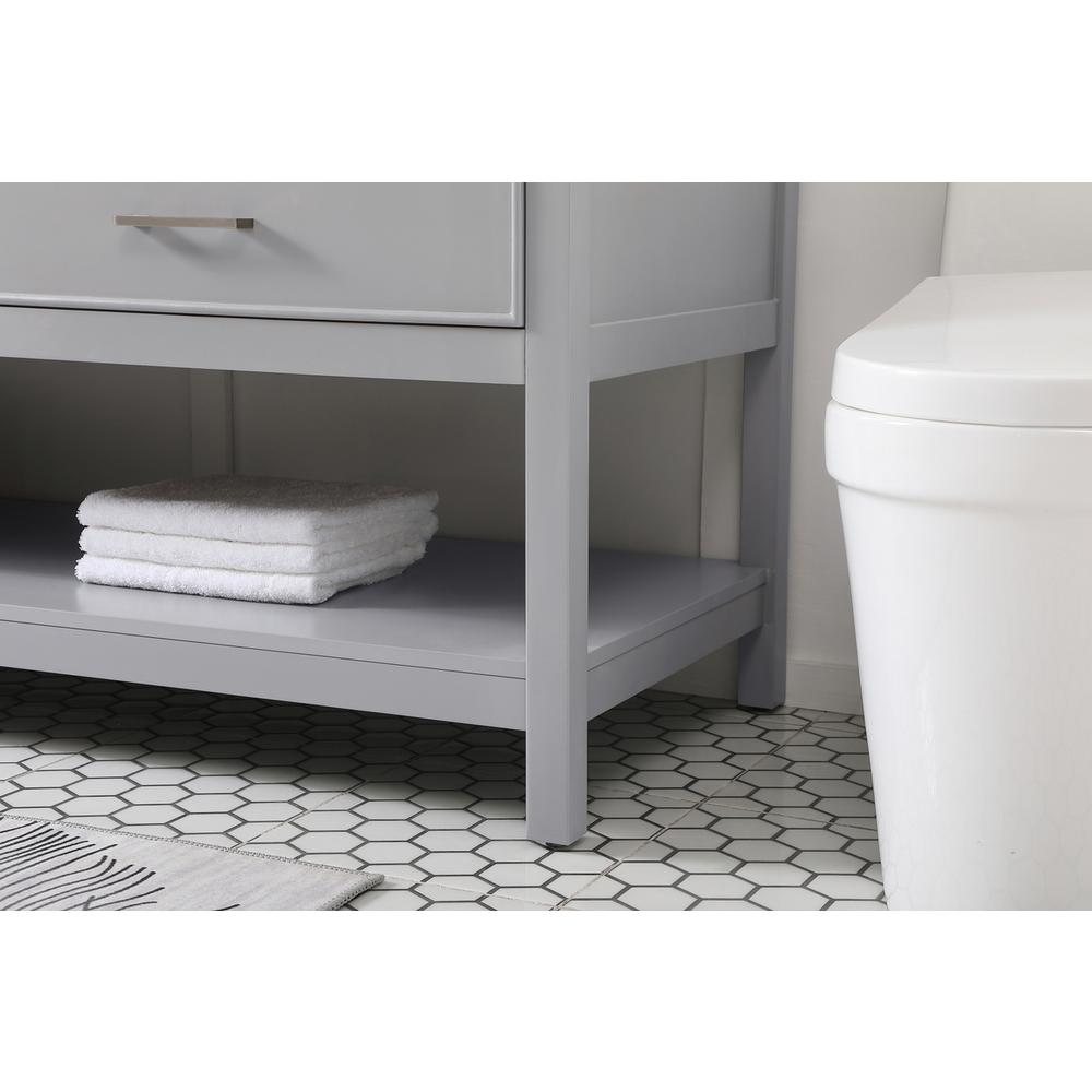 72 inch double bathroom vanity in gray. Picture 6