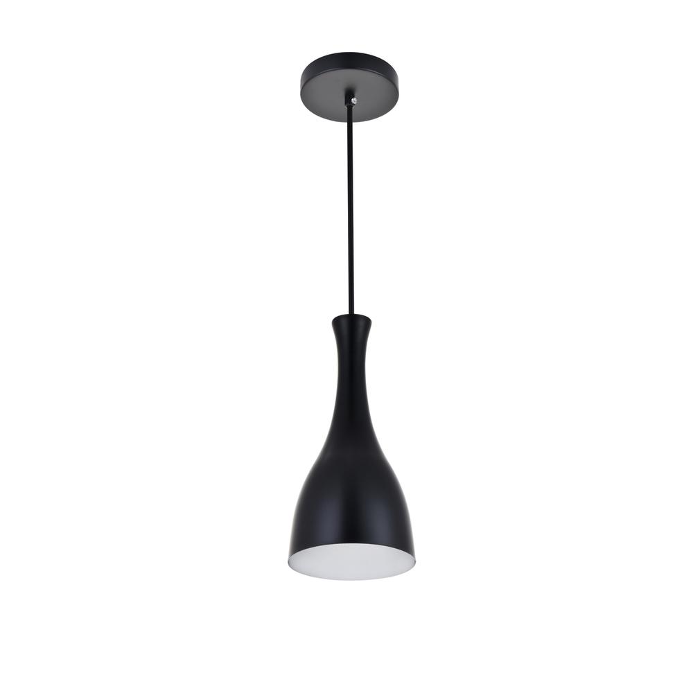 Aiken 1 Light Black Pendant. Picture 2