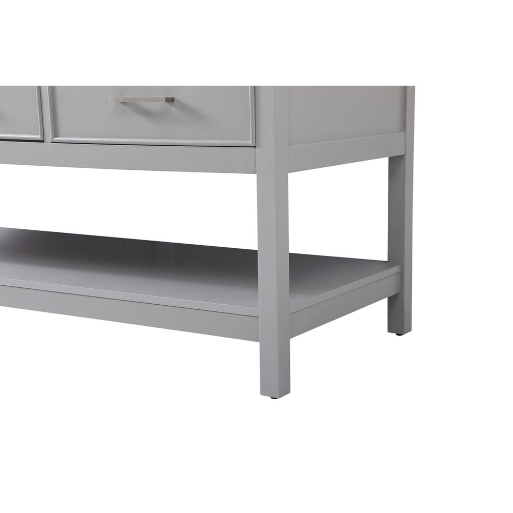 60 inch Single bathroom vanity in gray. Picture 12
