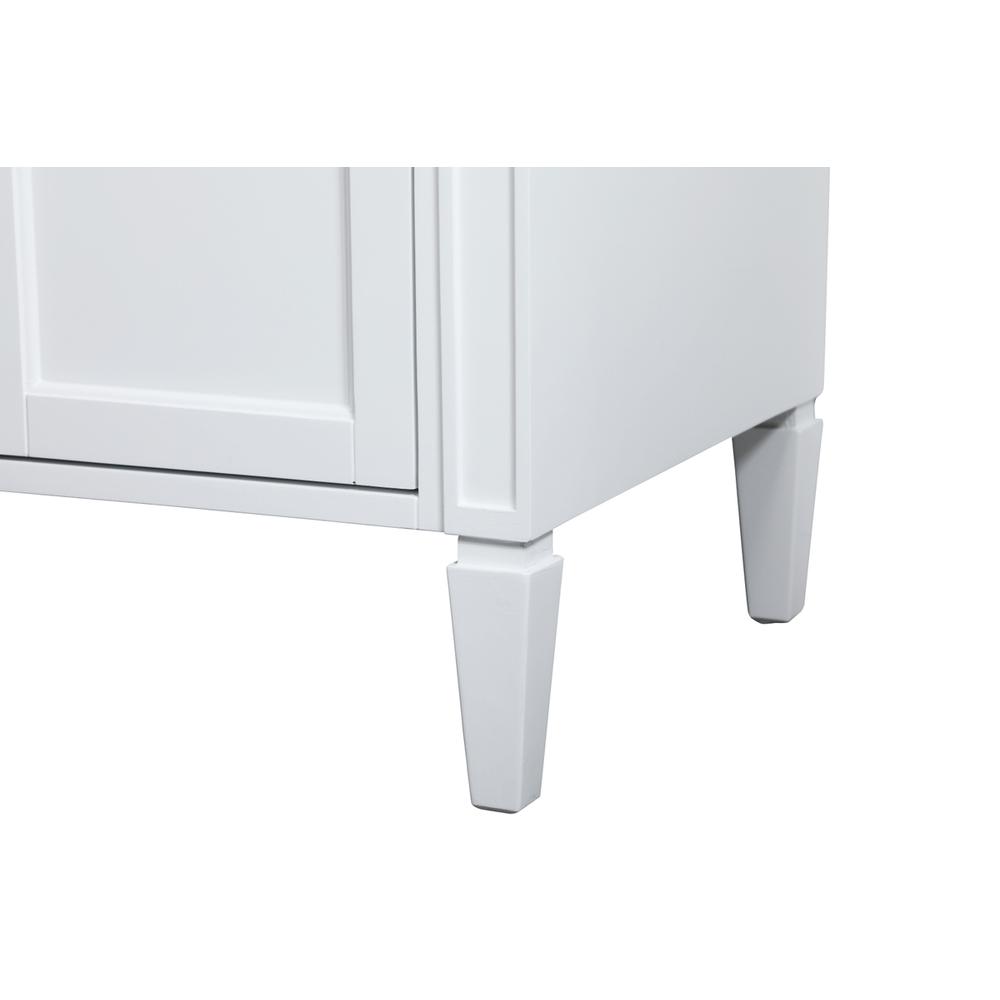 30 inch Single bathroom vanity in White. Picture 12