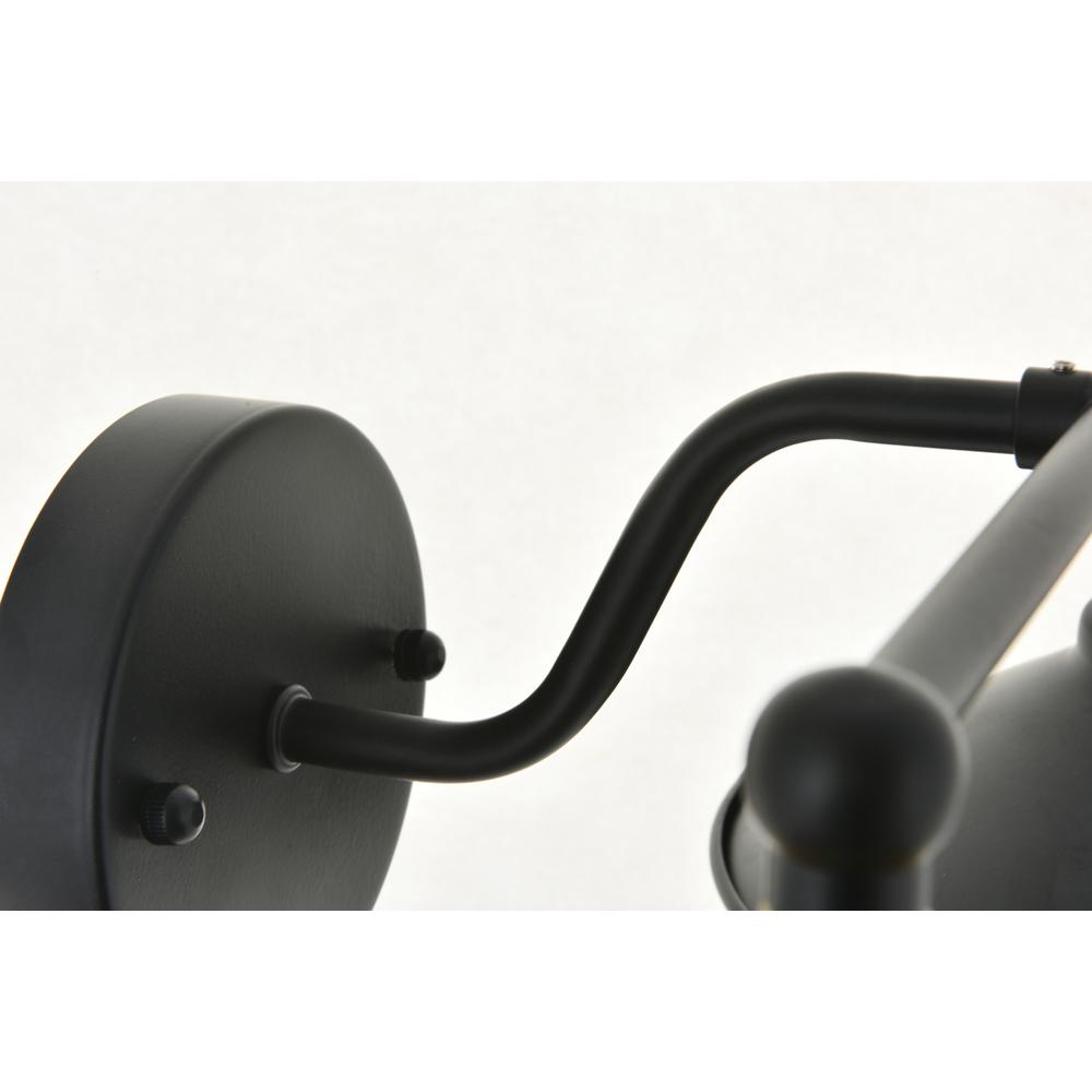 Etude 2 light black Wall Sconce. Picture 11