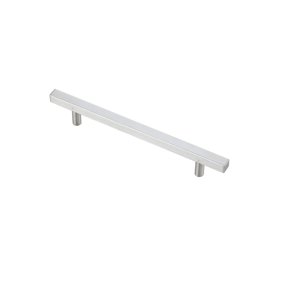 Dior 6-5/16" Center to Center Brushed Nickel Bar Pull Multipack (set of 10). Picture 3