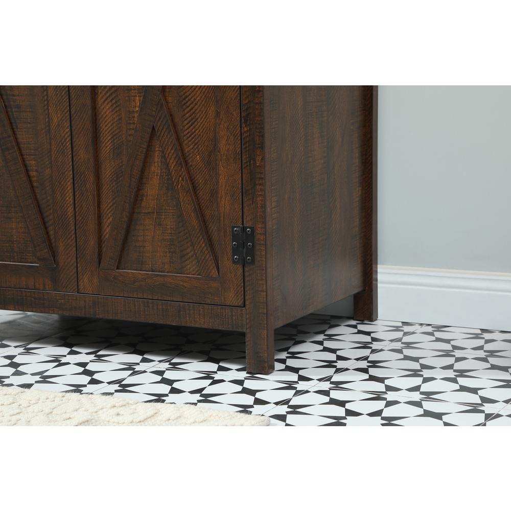 30 inch Single bathroom vanity in expresso with backsplash. Picture 6