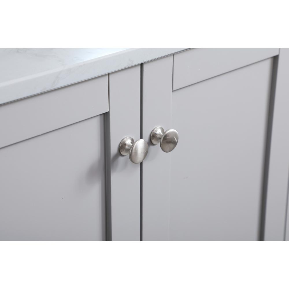36 inch Single Bathroom Vanity in Grey. Picture 5