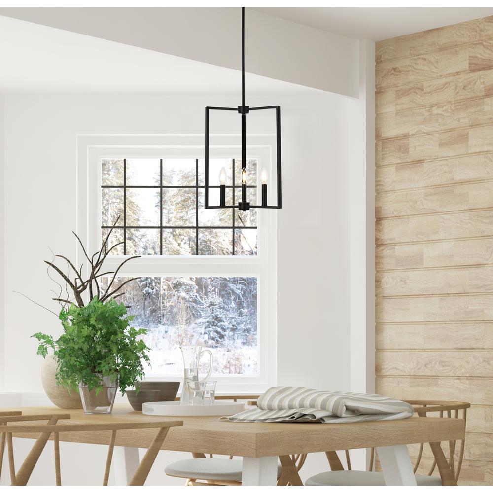 Vino 3 lights pendant in black. Picture 7