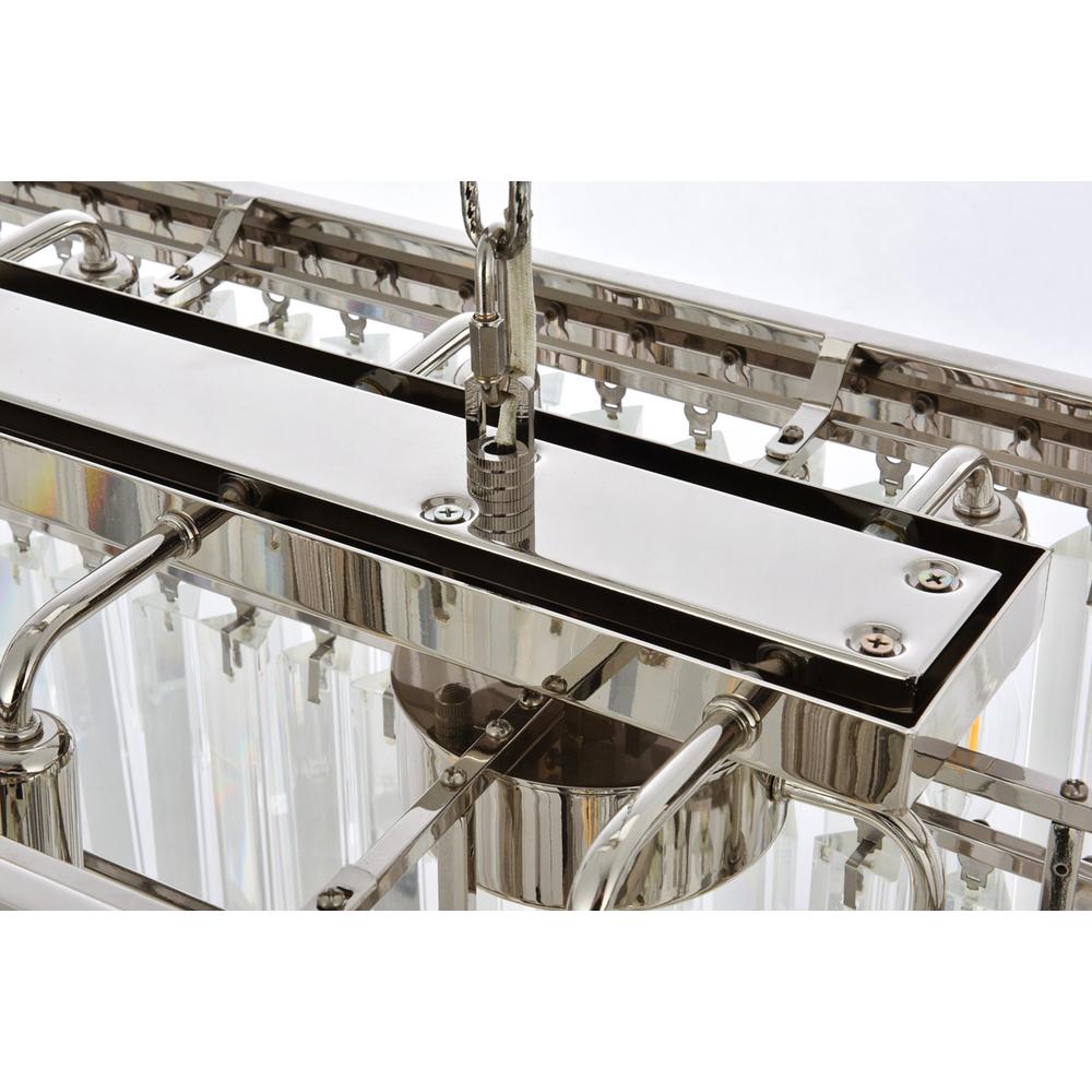 Sydney 12 light polished nickel Chandelier Clear Royal Cut Crystal. Picture 5