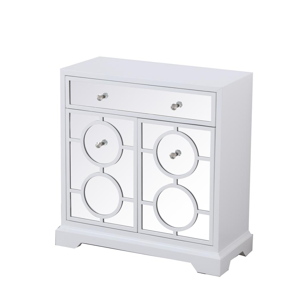 32 in. mirrored cabinet in white. Picture 5