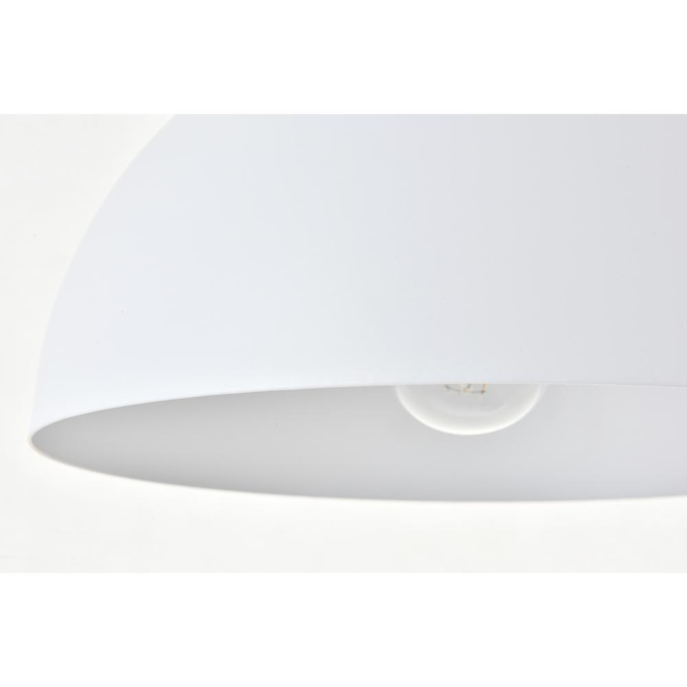 Forte 1 light White Pendant. Picture 10