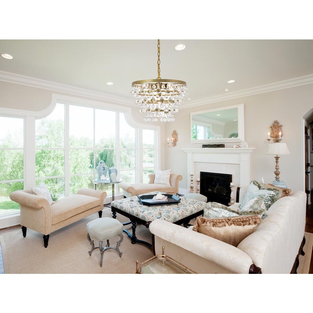 Kora 5 light Brass Pendant. Picture 12