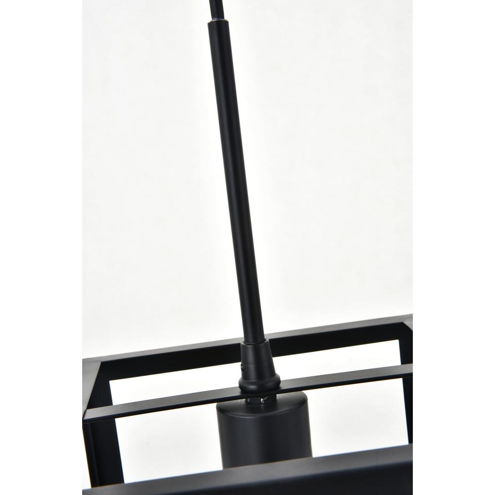 Resolute 1 light black Pendant. Picture 8