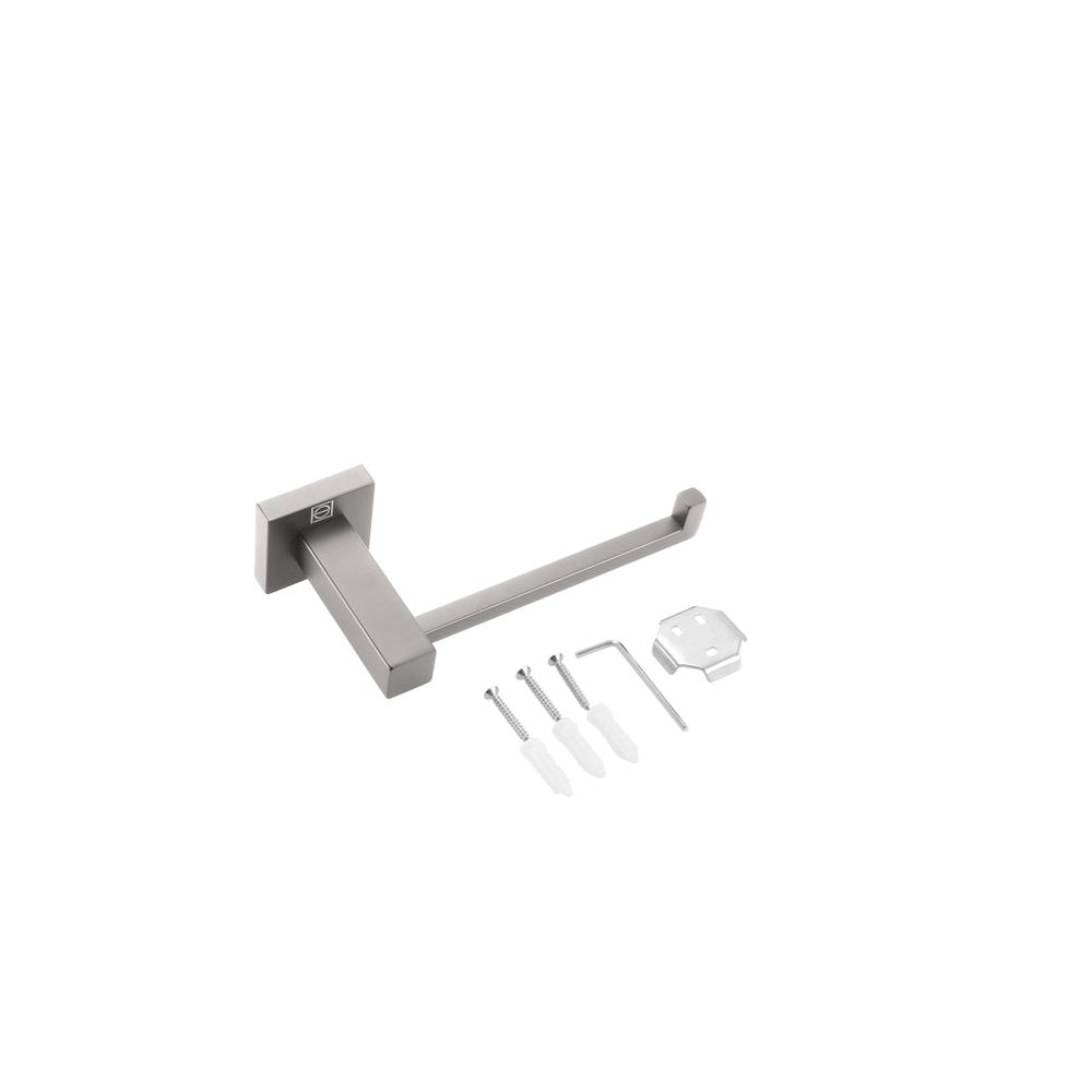 Isla 3-Piece Bathroom Hardware Set in Brushed Nickel. Picture 10