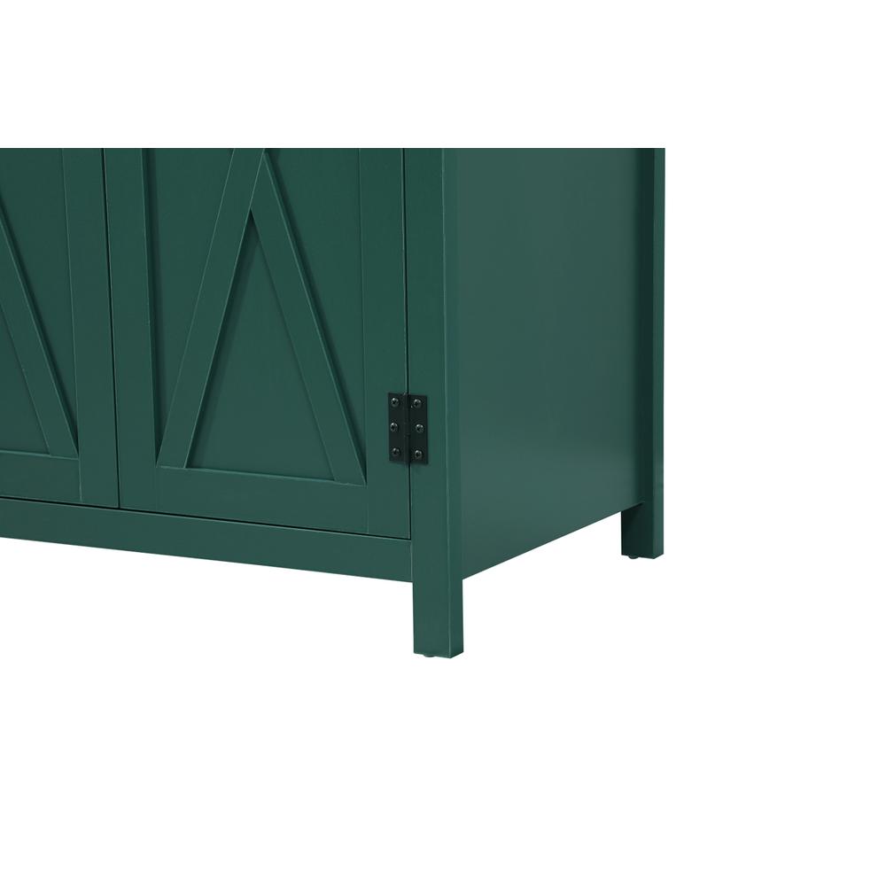 30 inch Single bathroom vanity in green with backsplash. Picture 13