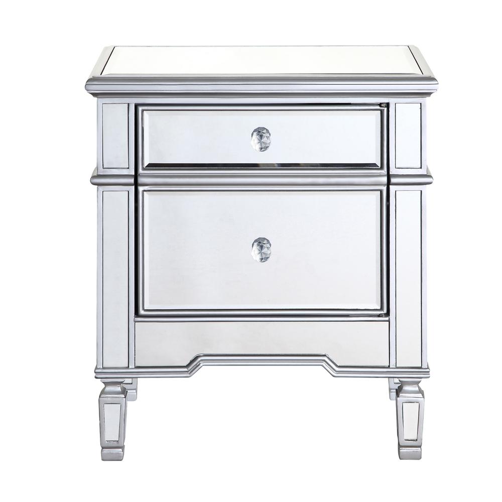 1 Door Cabinet 24 in. x 16 in. x 27 in. in silver paint. Picture 1