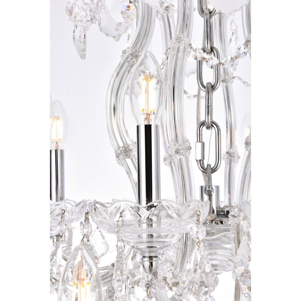 Maria Theresa 49 light Chrome Chandelier Clear Royal Cut Crystal. Picture 5