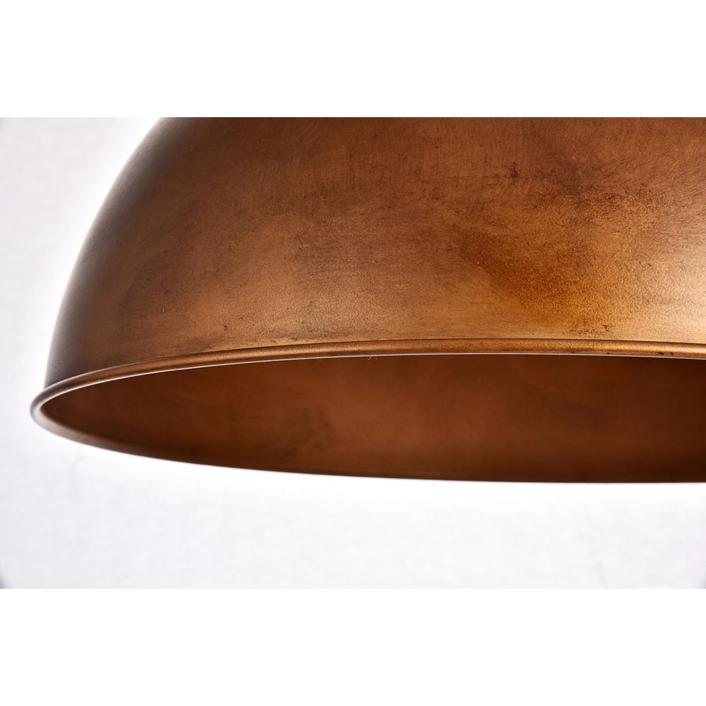 Merce Collection Pendant D15 H10 Lt:1 Manual Brass Finish. Picture 3