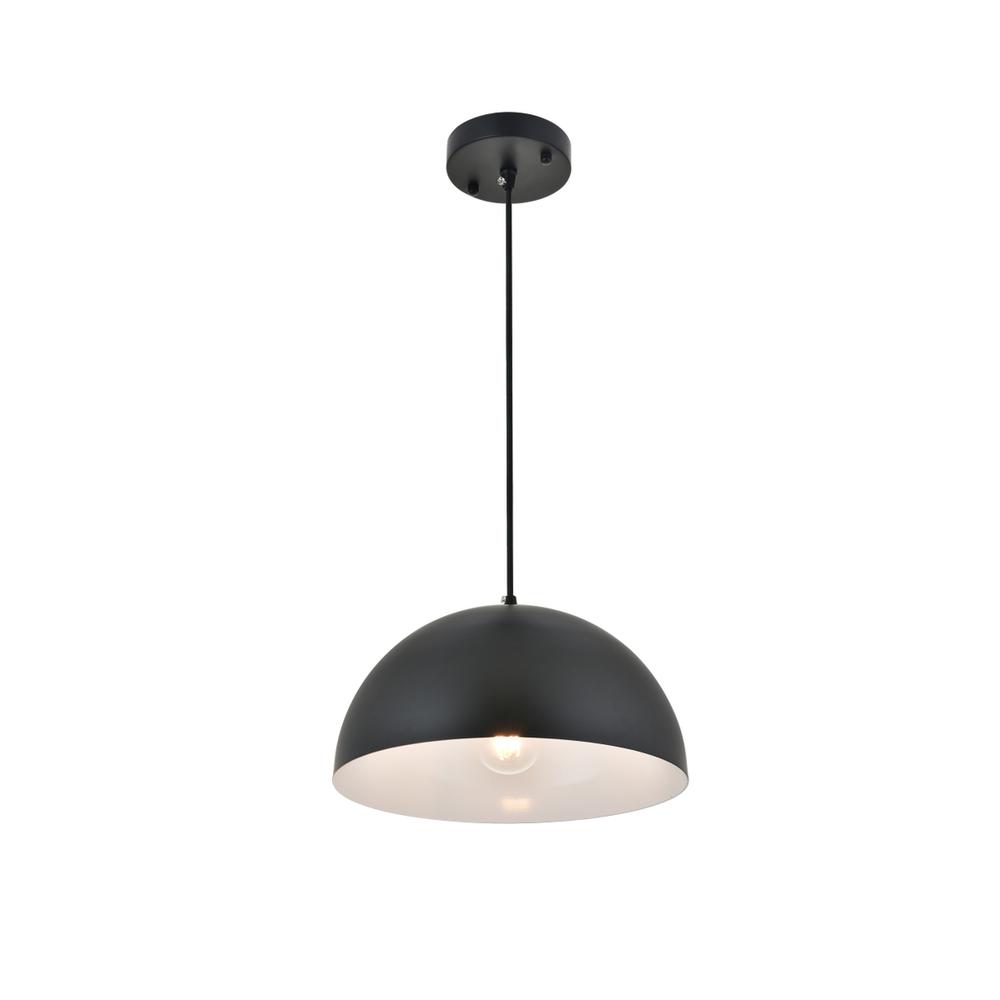 Forte 1 light black Pendant. Picture 5