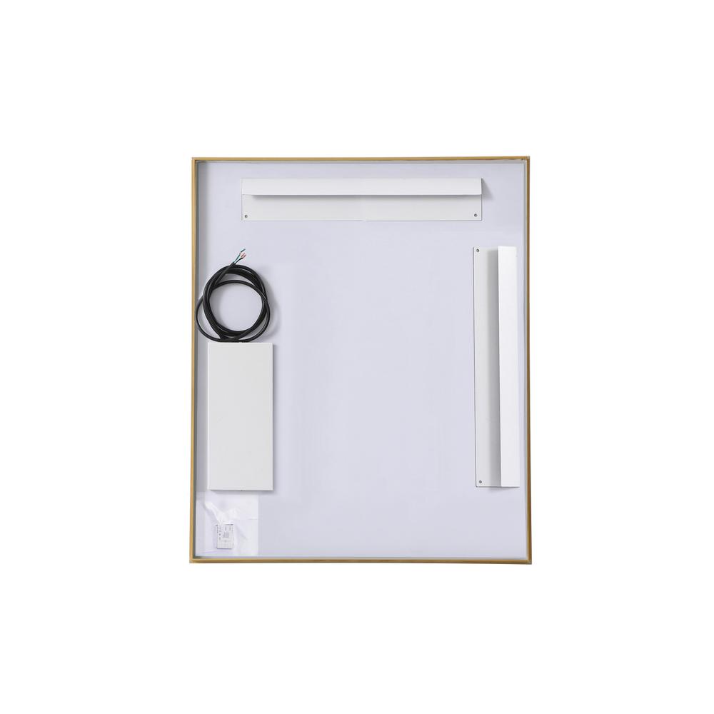 Pier 30x36 inch LED mirror with adjustable color temperature. Picture 10
