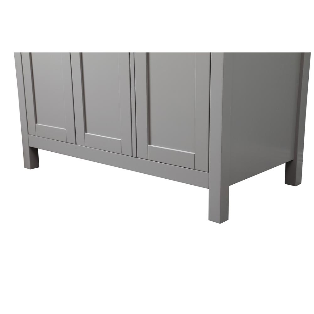 36 Inch SIngle Bathroom Vanity In Grey. Picture 13