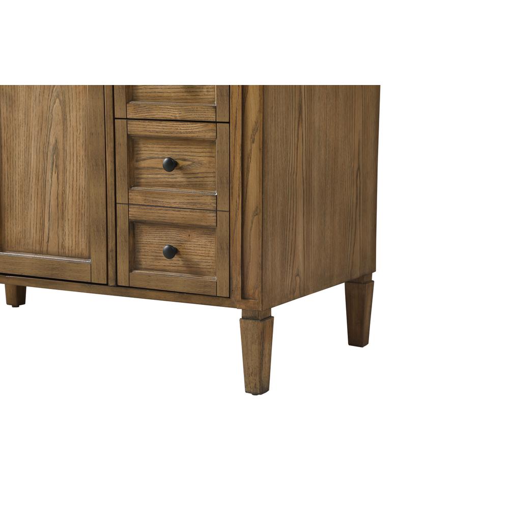 42 inch Single bathroom vanity in driftwood. Picture 13