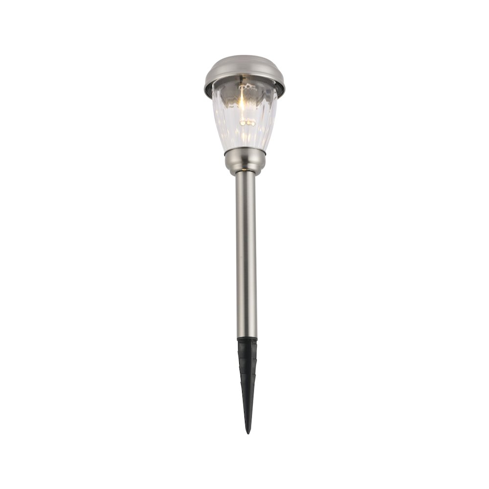 Outdoor Silver Led 3000K Pathway Light In Pack Of 6. Picture 7