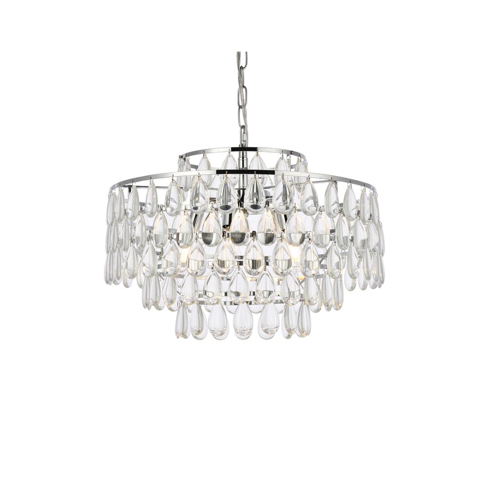 Mila 20 inch pendant in chrome. Picture 2
