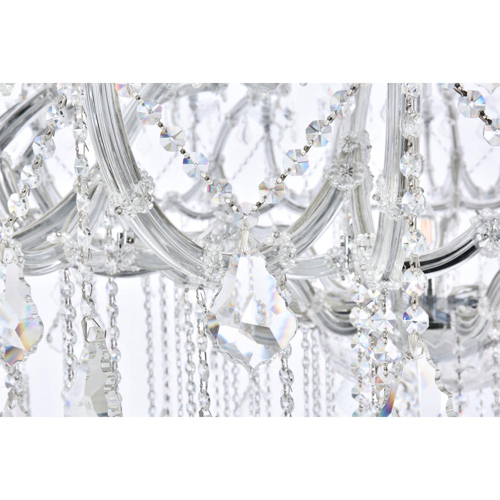 Maria Theresa 49 light Chrome Chandelier Clear Royal Cut Crystal. Picture 5