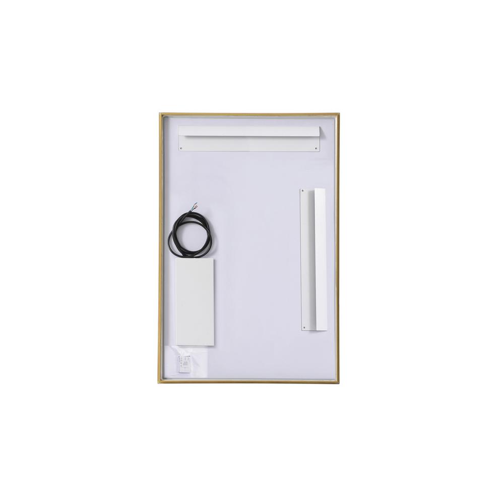 Pier 24x36 inch LED mirror with adjustable color temperature. Picture 10