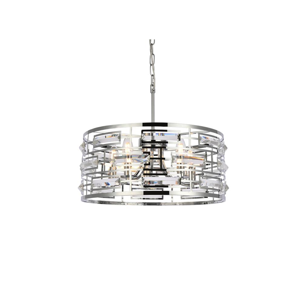 Kennedy 18.5 inch pendant in chrome. Picture 2