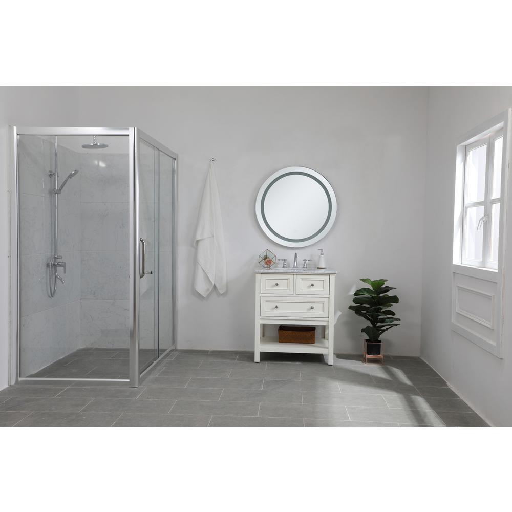 Helios 32 inch Hardwired LED mirror. Picture 7