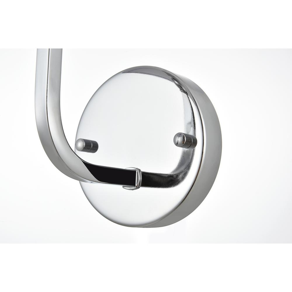 Colson 1 light Chrome and Clear Bath Sconce. Picture 5