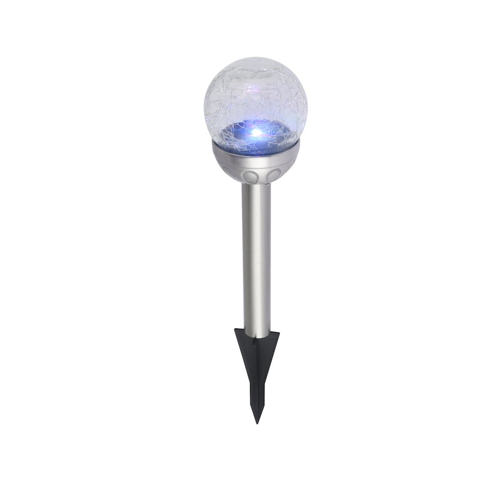 Outdoor Silver Led Rgb Pathway Light In Pack Of 4. Picture 9