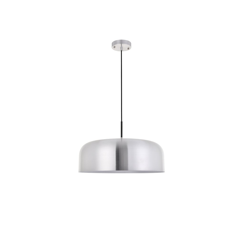Etude 1 Light Brushed Nickel Pendant. Picture 3