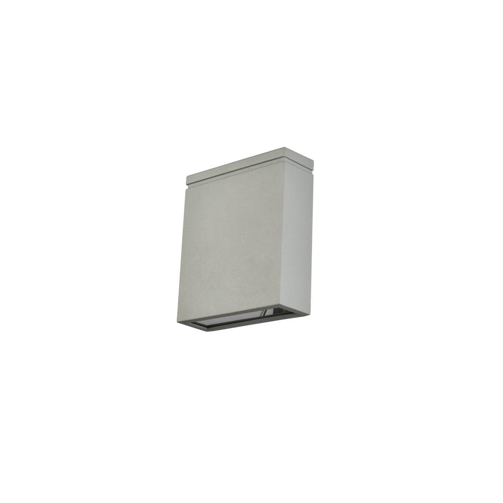 Raine Integrated LED wall sconce  in silver. Picture 6