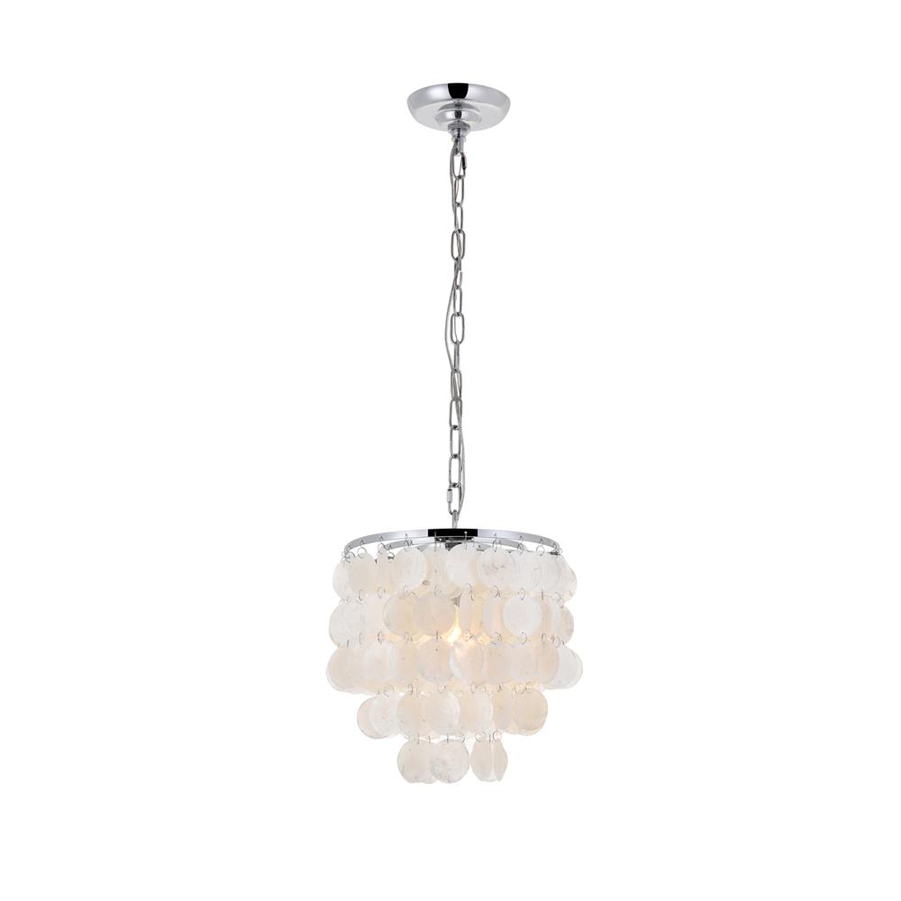 Selene 1 light Chrome Pendant. Picture 1