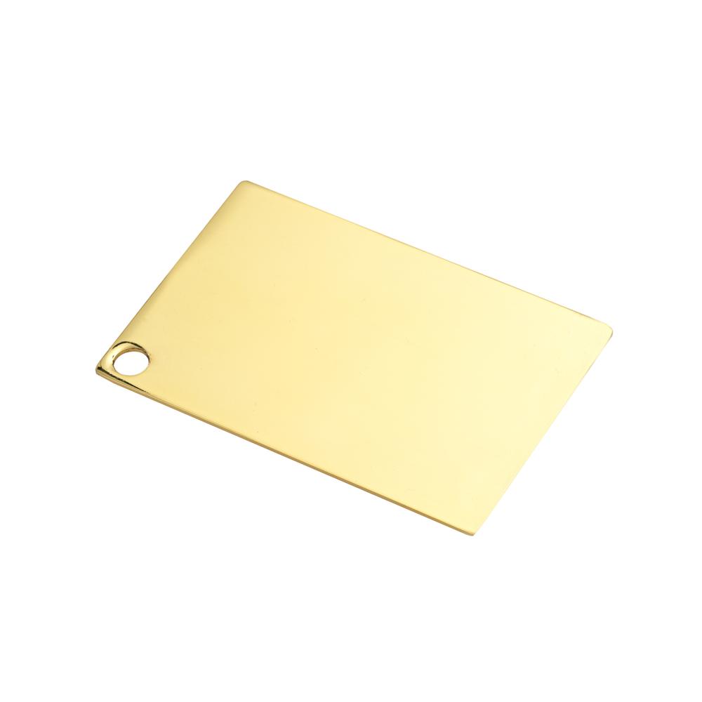 Metal Finish sample in gold. Picture 2