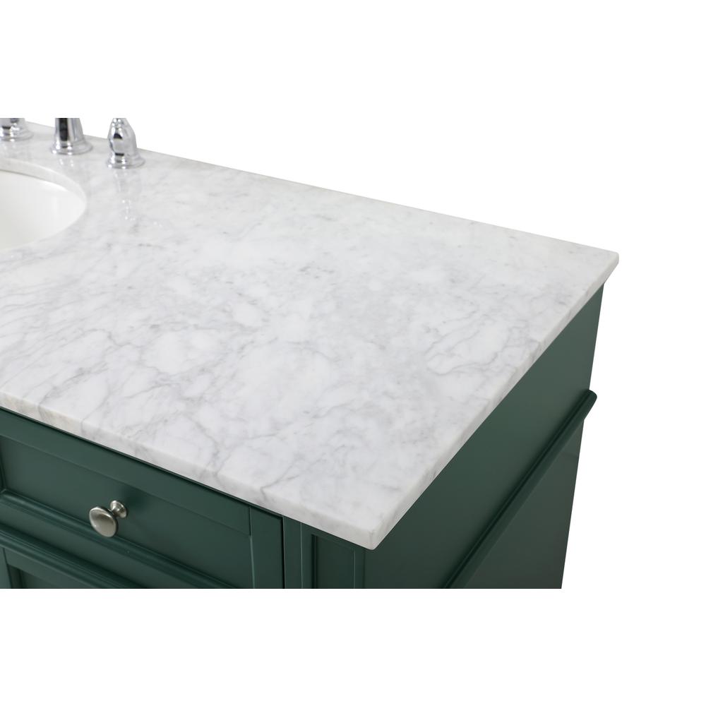60 inch Single bathroom vanity in green. Picture 11
