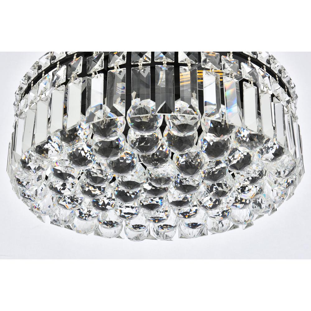 Maxime 16 inch black flush mount. Picture 4