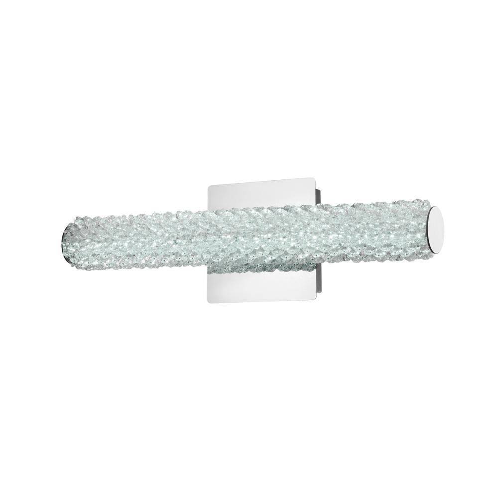 Bowen 18 inch Adjustable LED Wall Sconce in Chrome. Picture 4