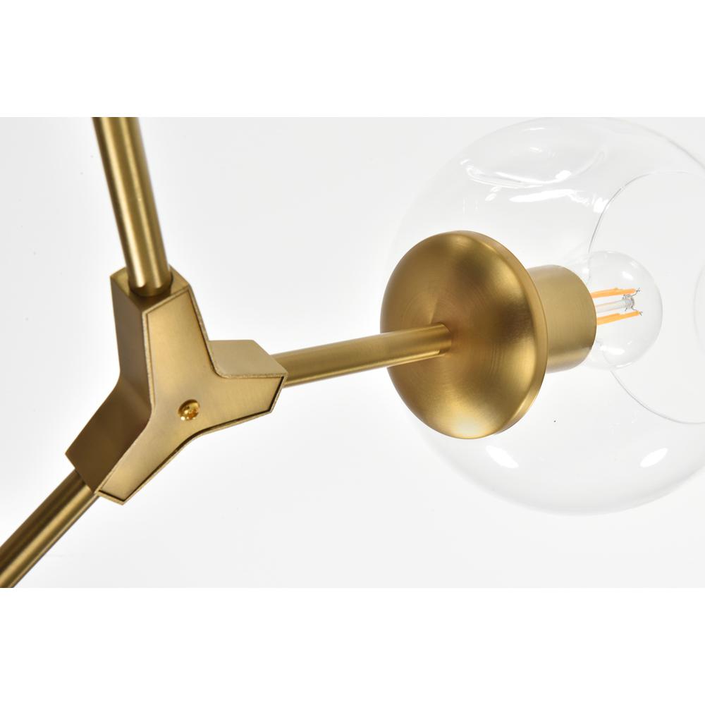 Cavoli 74 inch Chandelier in Brass. Picture 5