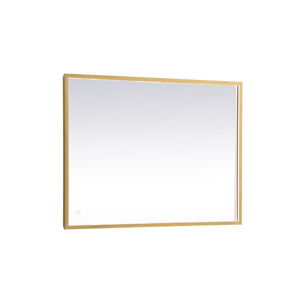 Pier 27x36 inch LED mirror with adjustable color temperature. Picture 1