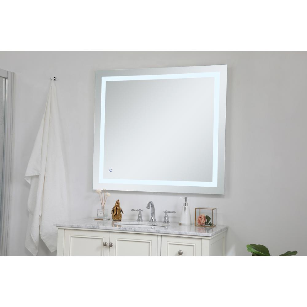 Helios 36in x 40in Hardwired LED mirror. Picture 9