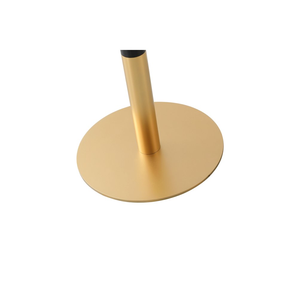 Ronan 31.5 Inch Pub Table In Black. Picture 6