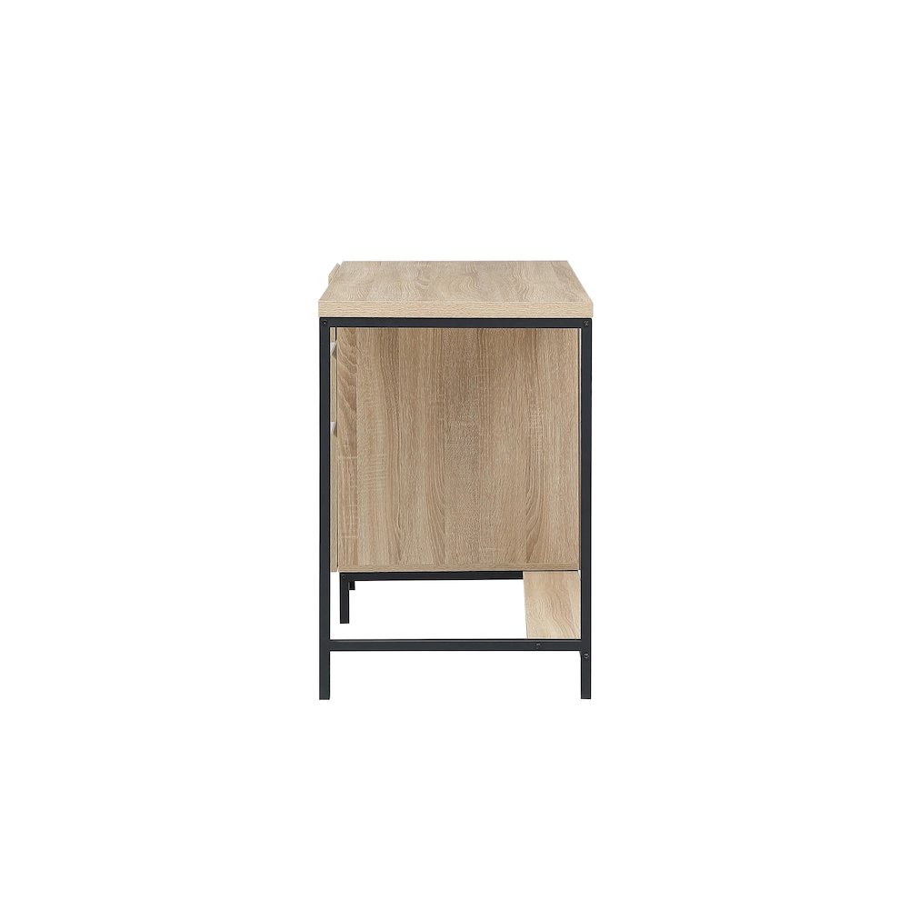 Emerson 42 inch Desk in Mango Wood. Picture 14