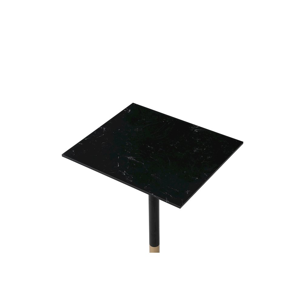 Ronan 28 Inch Pub Table In Black. Picture 5