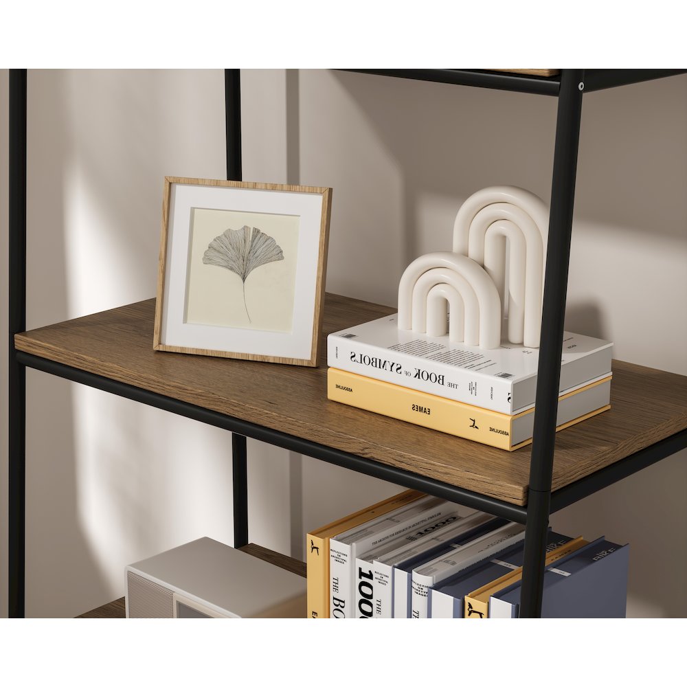71 inch Shelving Unit in Natural Driftwood. Picture 5