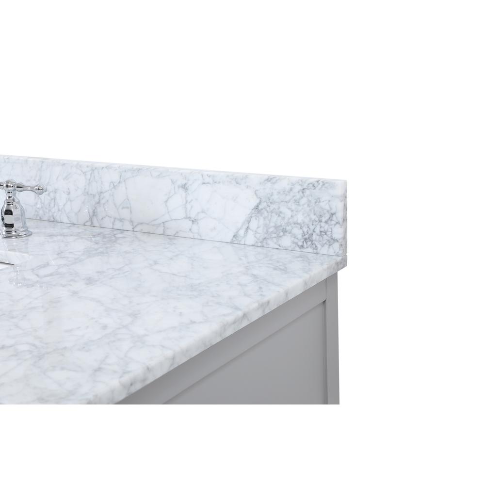 48 inch Single bathroom vanity in grey. Picture 11