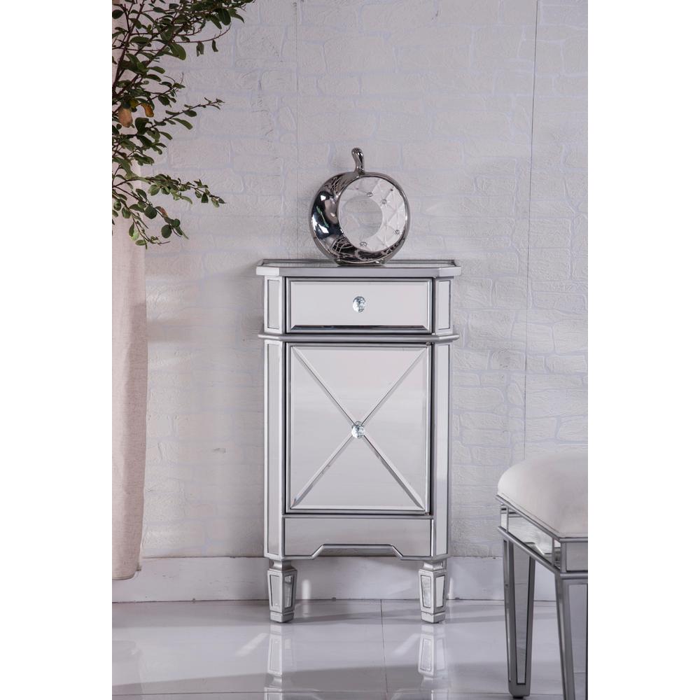 Vanity Table 42 in. x 18 in. x 31 in. in silver paint. Picture 10