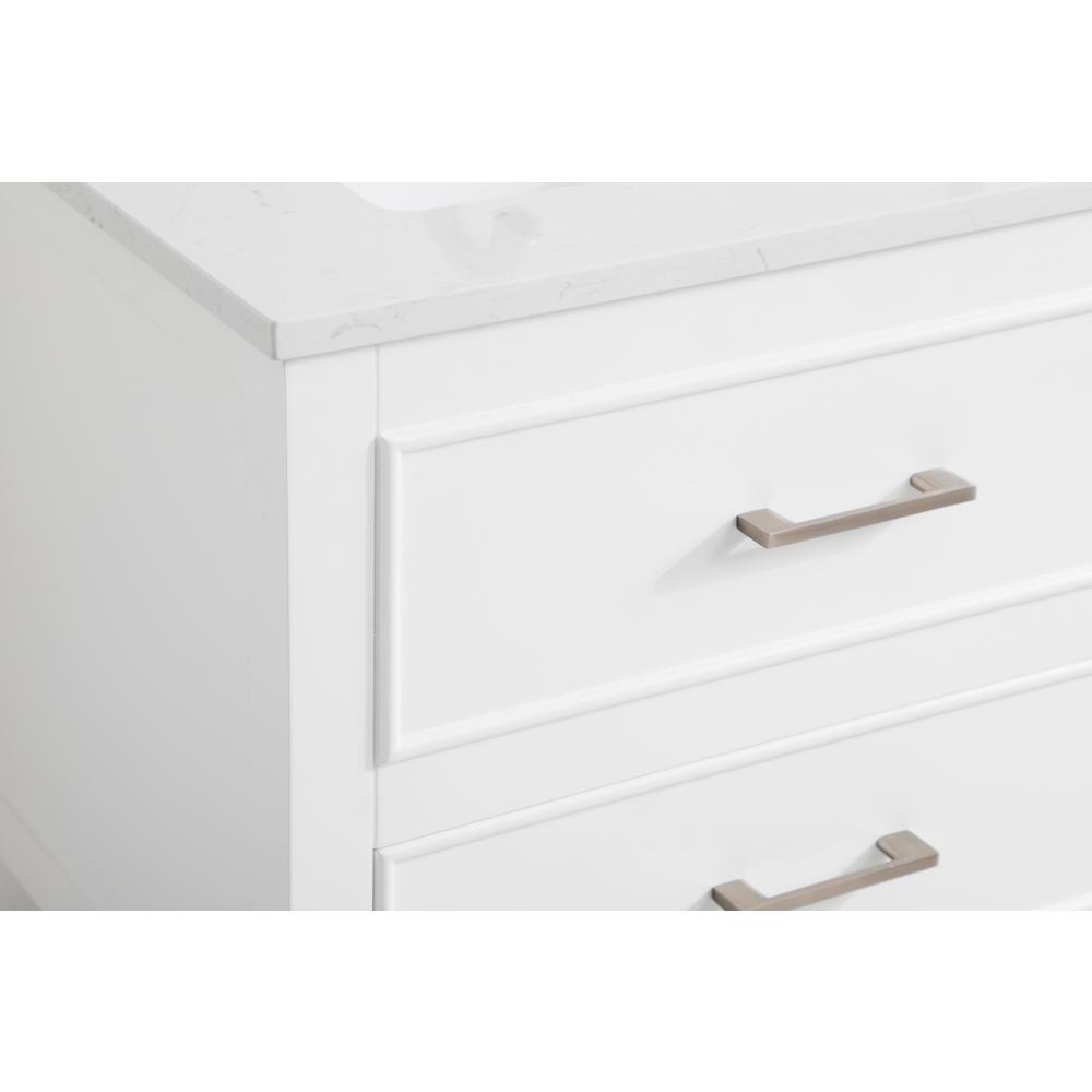 24 inch Single Bathroom Vanity in White. Picture 11